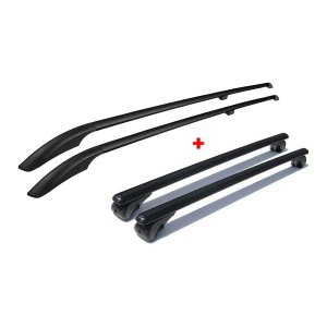 Volkswagen Touareg Roof Rack - Omac - Roof Rail SET - Black - '02-'10